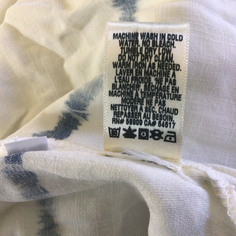 Chelsea & Violet Girls Blue and White Tie Dye Dress - Size 12 - Picture 10 of 10